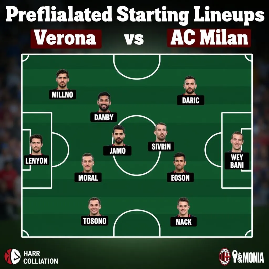 Đội hình dự kiến Verona vs AC Milan