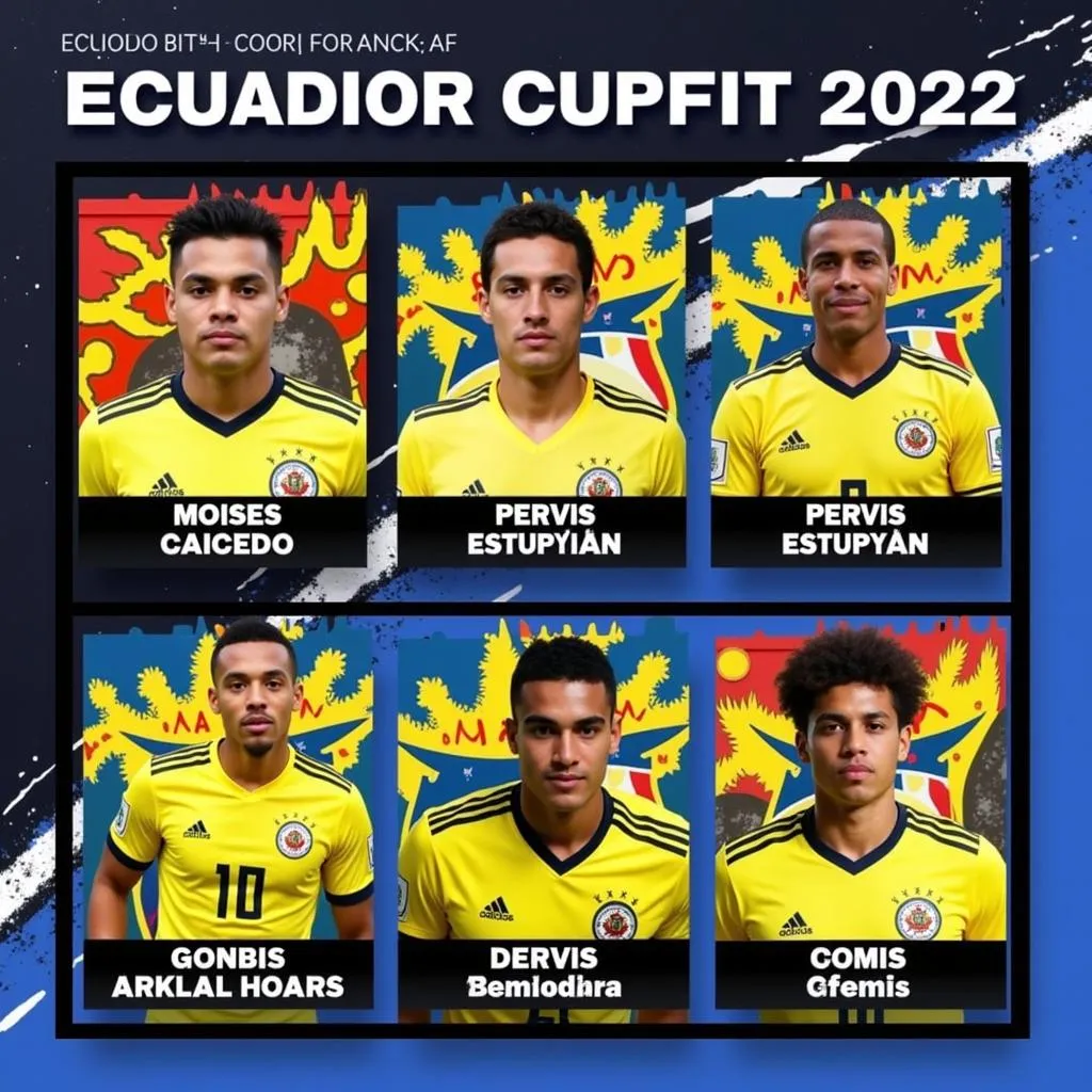 Đội hình Ecuador World Cup 2022