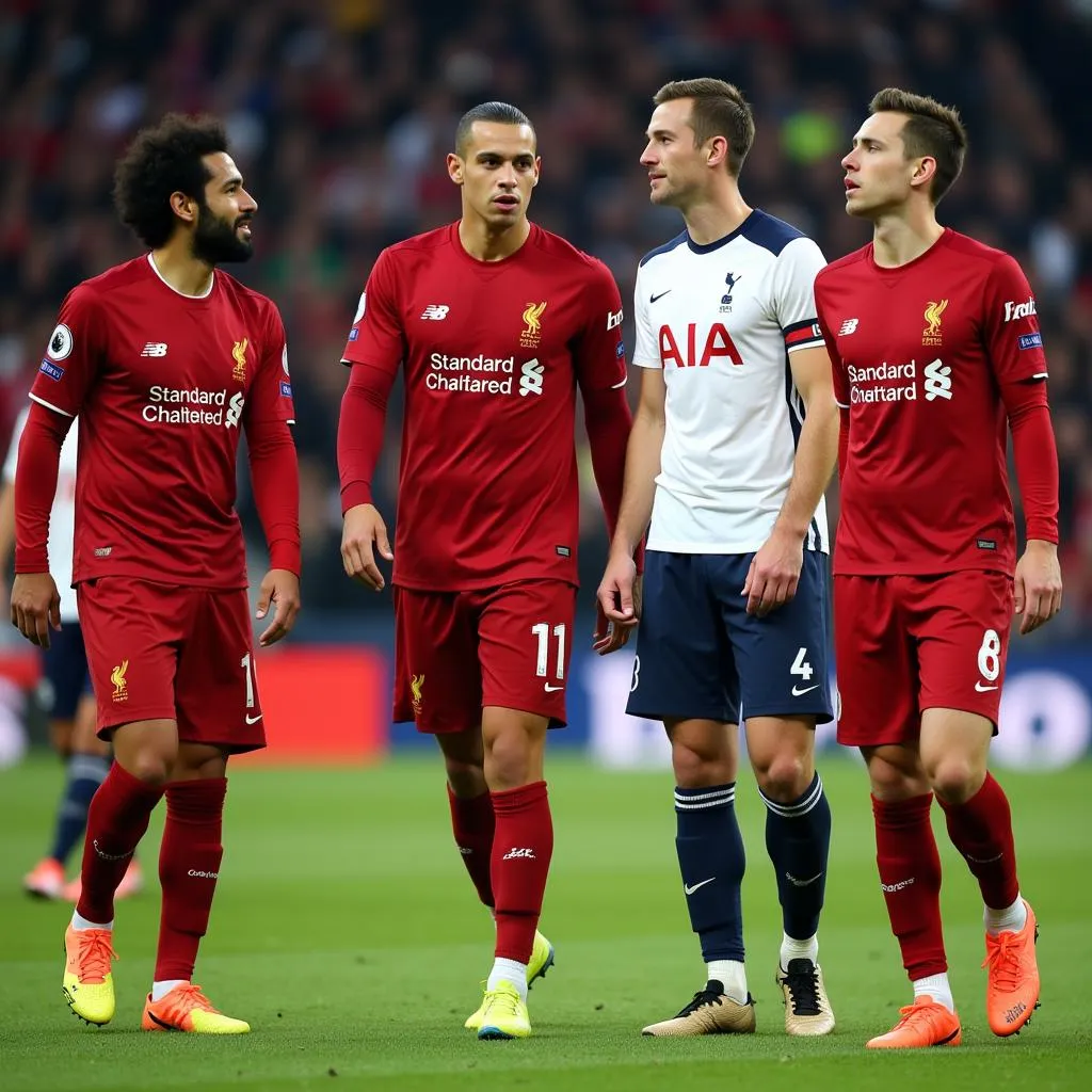 Đội hình Liverpool và Tottenham