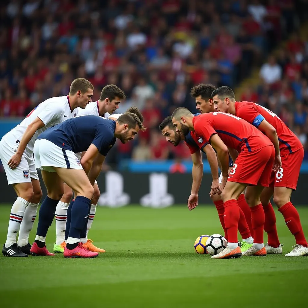 Đội hình ra sân Anh vs Croatia