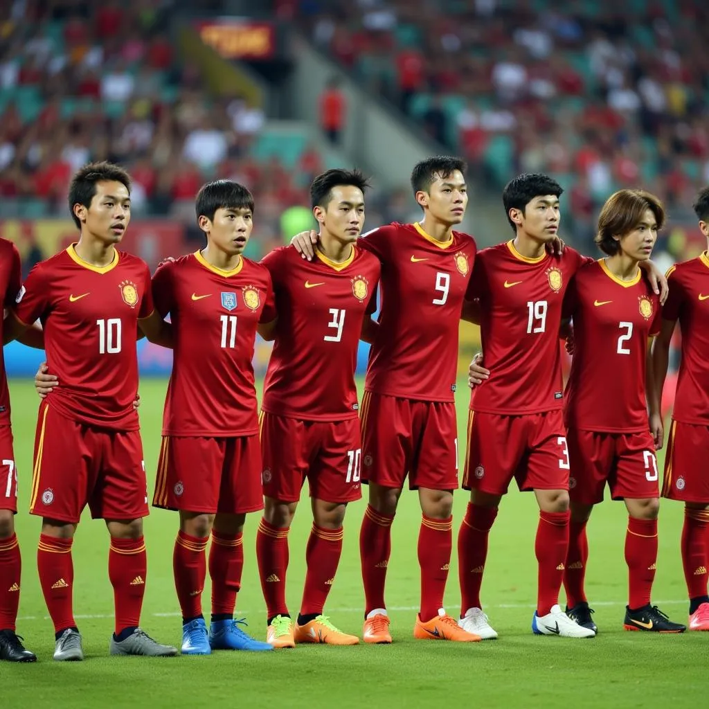 Đội hình U16 Việt Nam tại giải U16 Đông Nam Á 2017