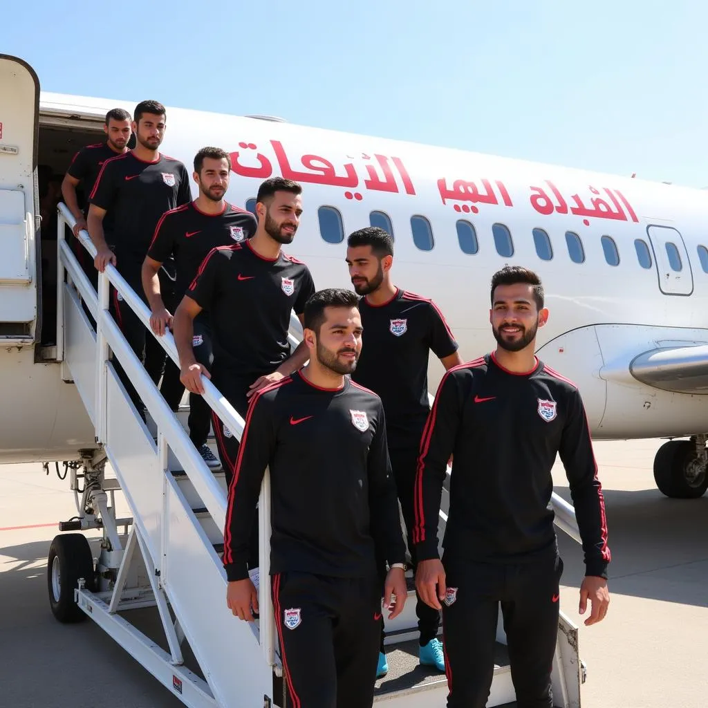 Đội tuyển Iraq lên đường tham dự vòng loại World Cup