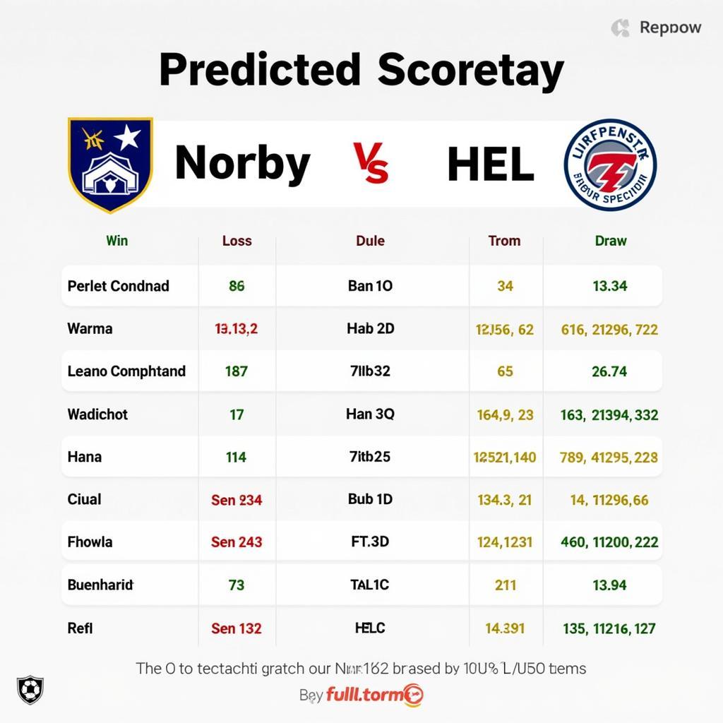 Dự đoán kết quả trận đấu Norrby vs HEL