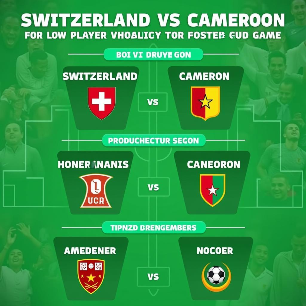 Dự đoán kết quả soi kèo Thụy Sĩ vs Cameroon tại World Cup 2022