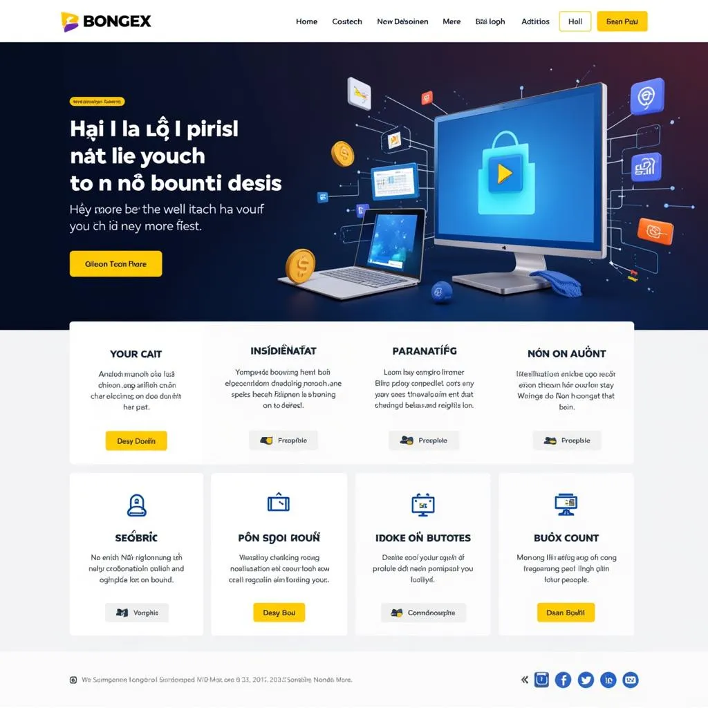 Website interface of bongda becamex com vn