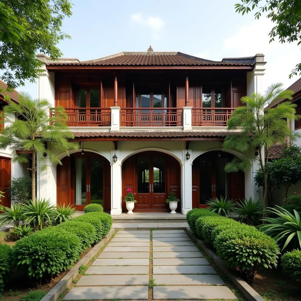 Kiến trúc Ivy Villa Hội An