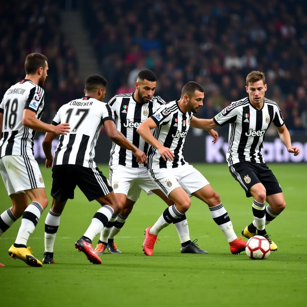 Juventus phòng ngự chắc chắn