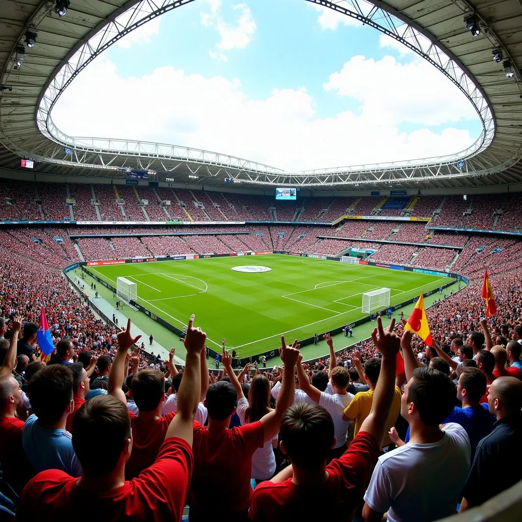 Khán giả cổ vũ Euro 2008