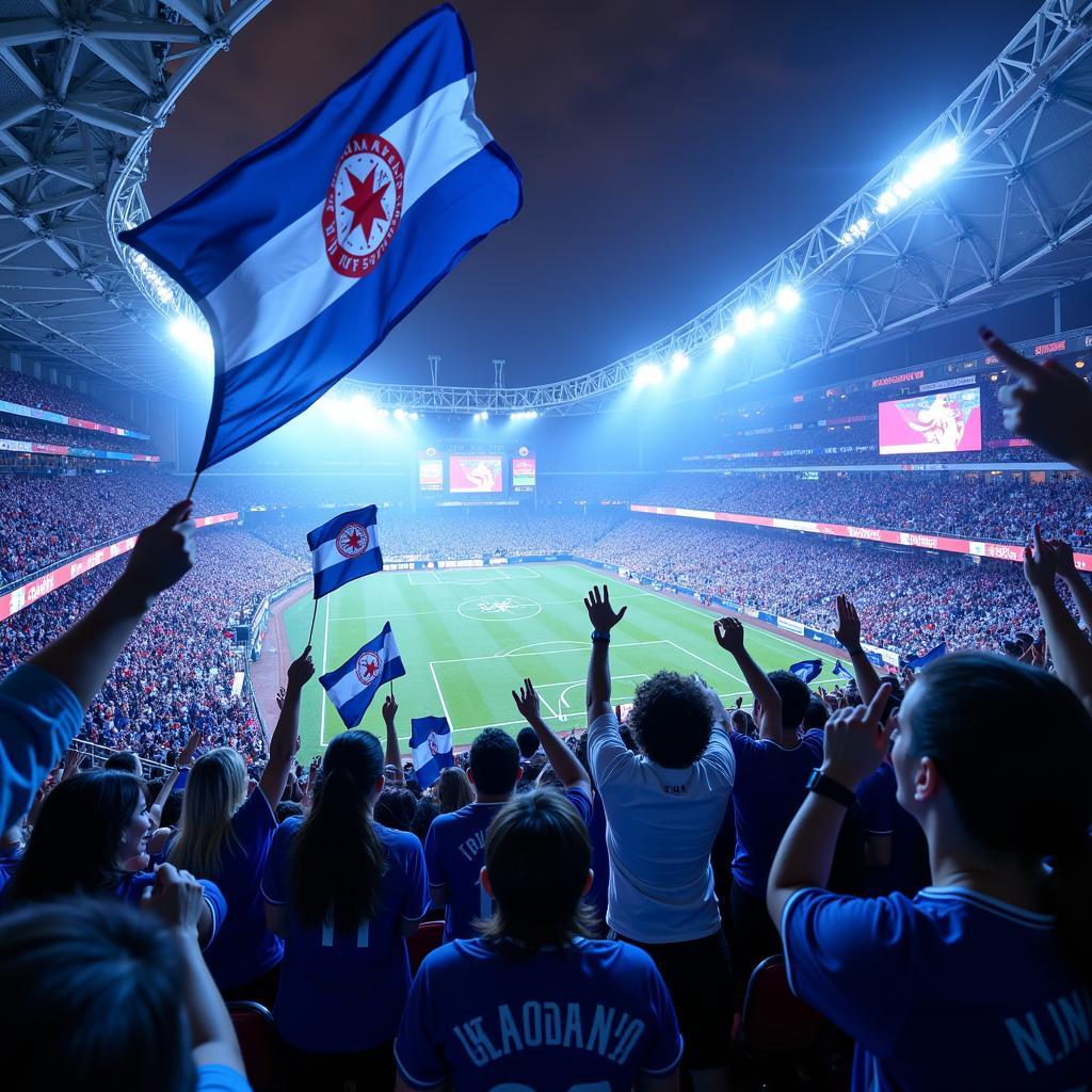 Cổ động viên Yokohama F. Marinos