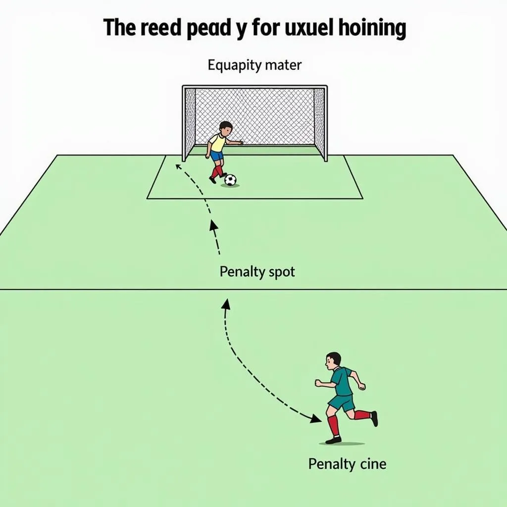 Khoảng cách sút penalty