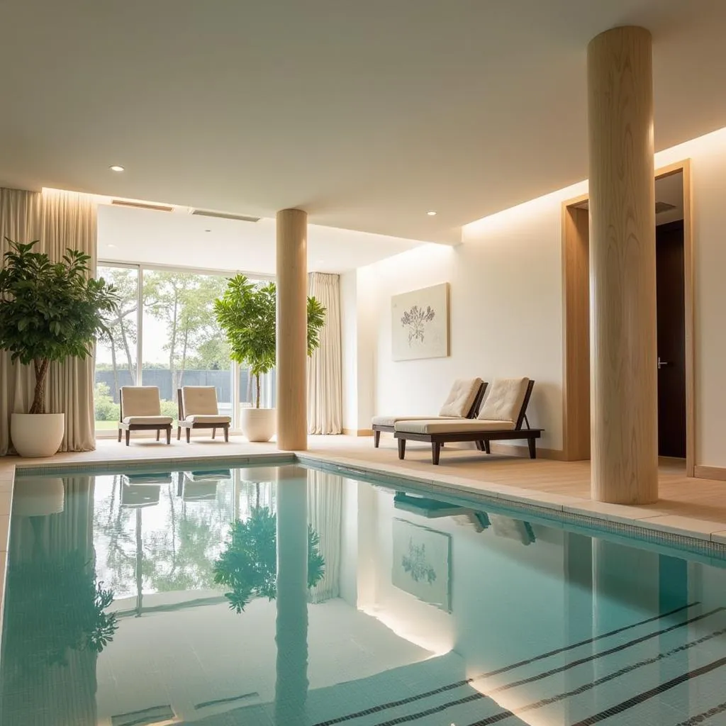 Không gian thư giãn tại spa Club Med Vittel