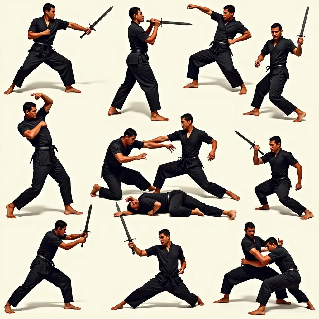 Kỹ thuật chiến đấu Pencak Silat