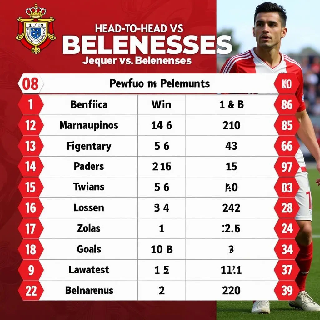 Lịch sử đối đầu Benfica vs Belenenses