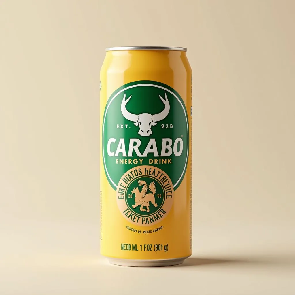 Lon nước tăng lực Carabao