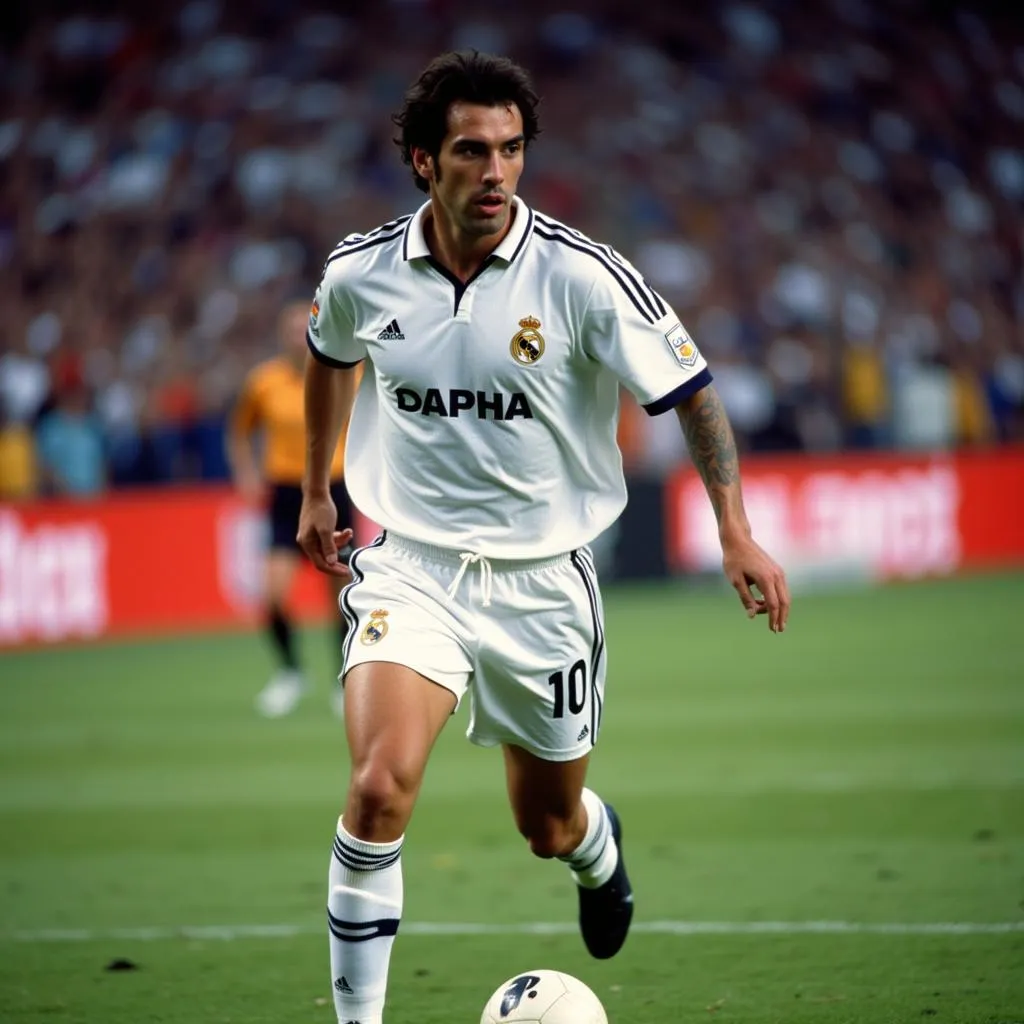 Luis Figo trong màu áo Real Madrid