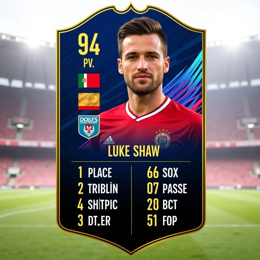 Thống kê Luke Shaw FIFA 18