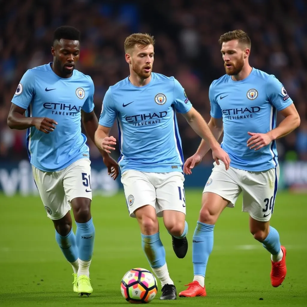 Manchester City tấn công