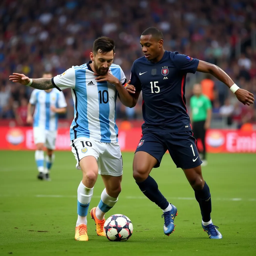 Lionel Messi và Kylian Mbappé đối đầu trong trận chung kết World Cup 2022