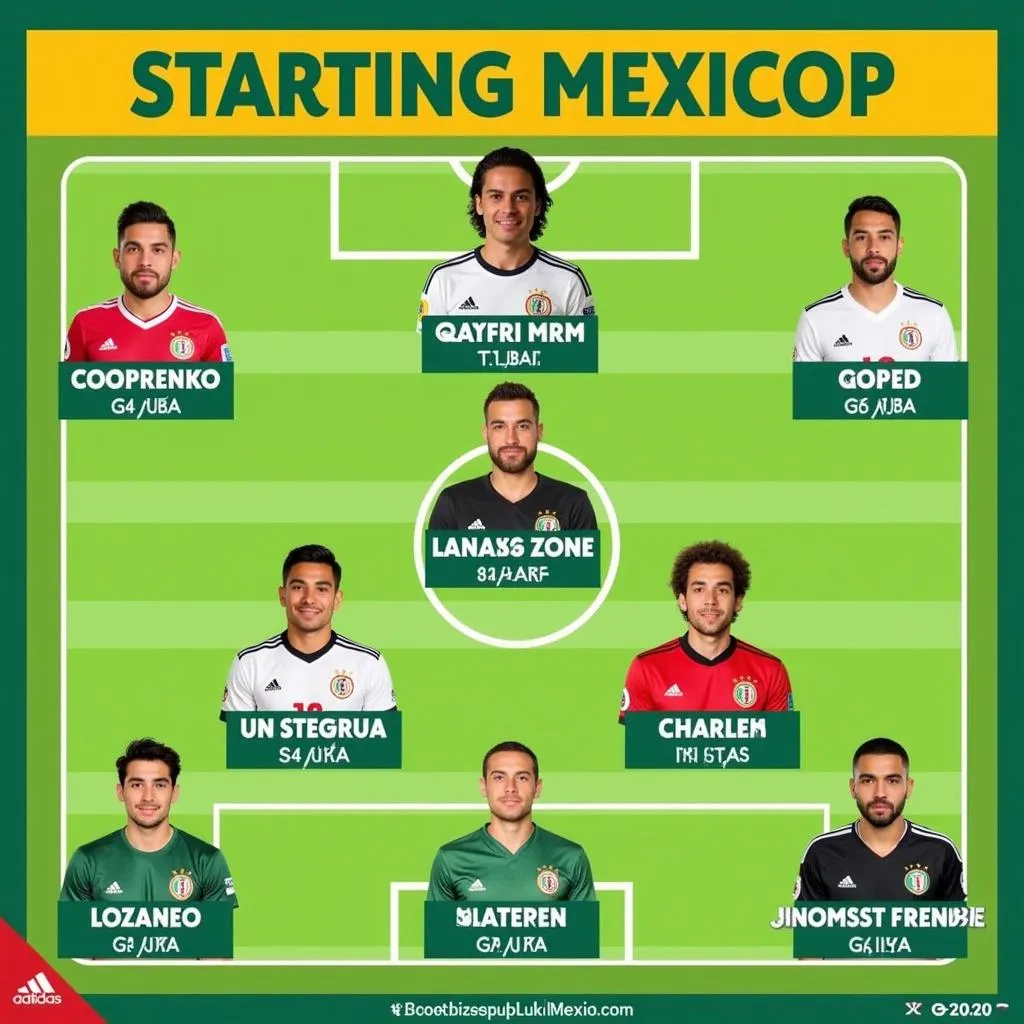 Đội hình Mexico tại World Cup