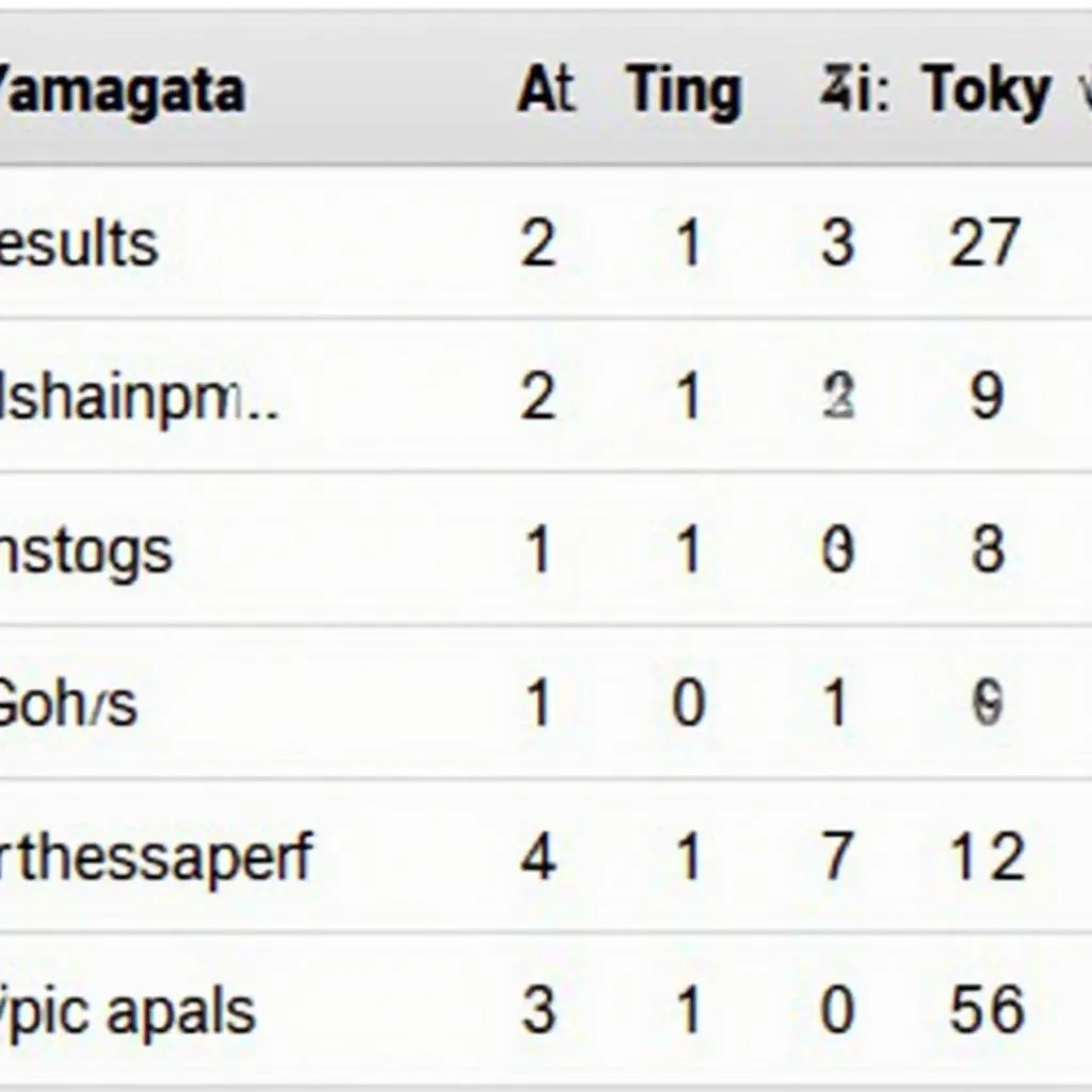 Phong độ thi đấu của Montedio Yamagata và Tokyo Verdy