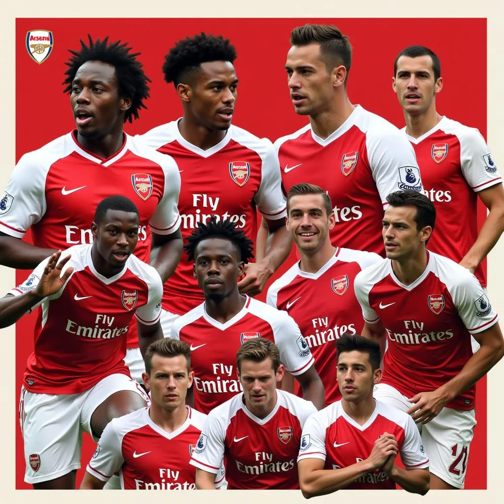 Hình ảnh những ngôi sao sáng giá từ lò Arsenal U19