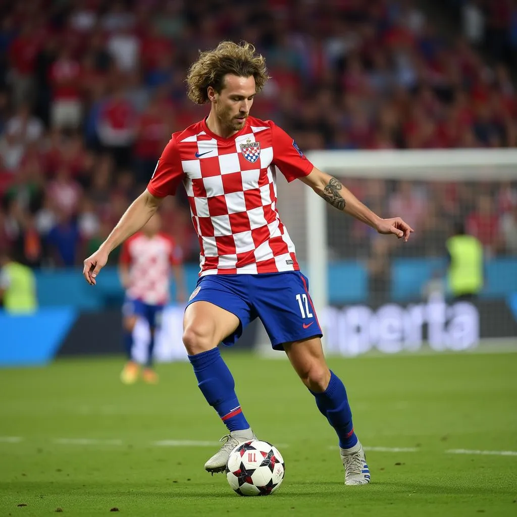 Pha ghi bàn của Luka Modric