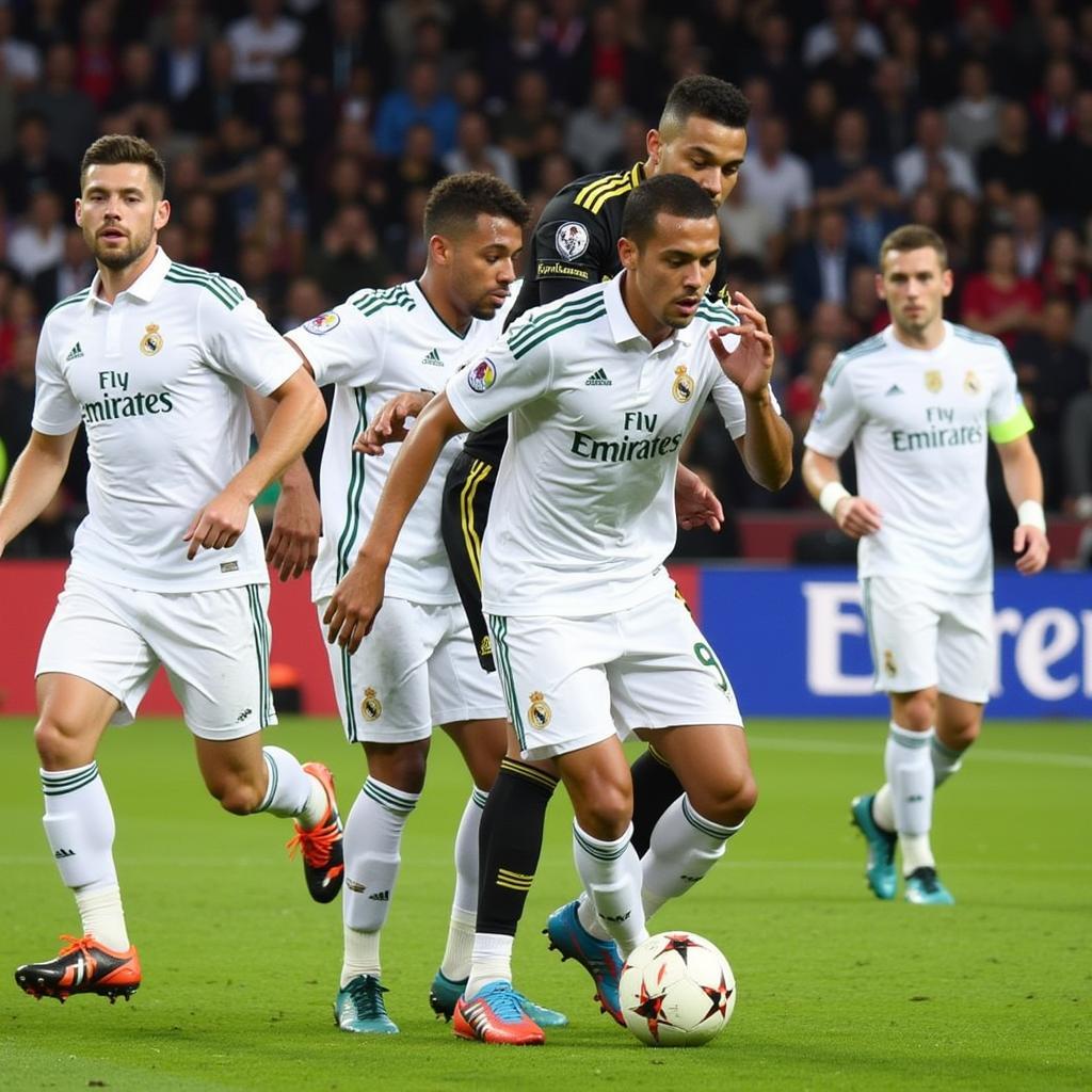 Hàng phòng ngự vững chắc của Real Madrid 2015