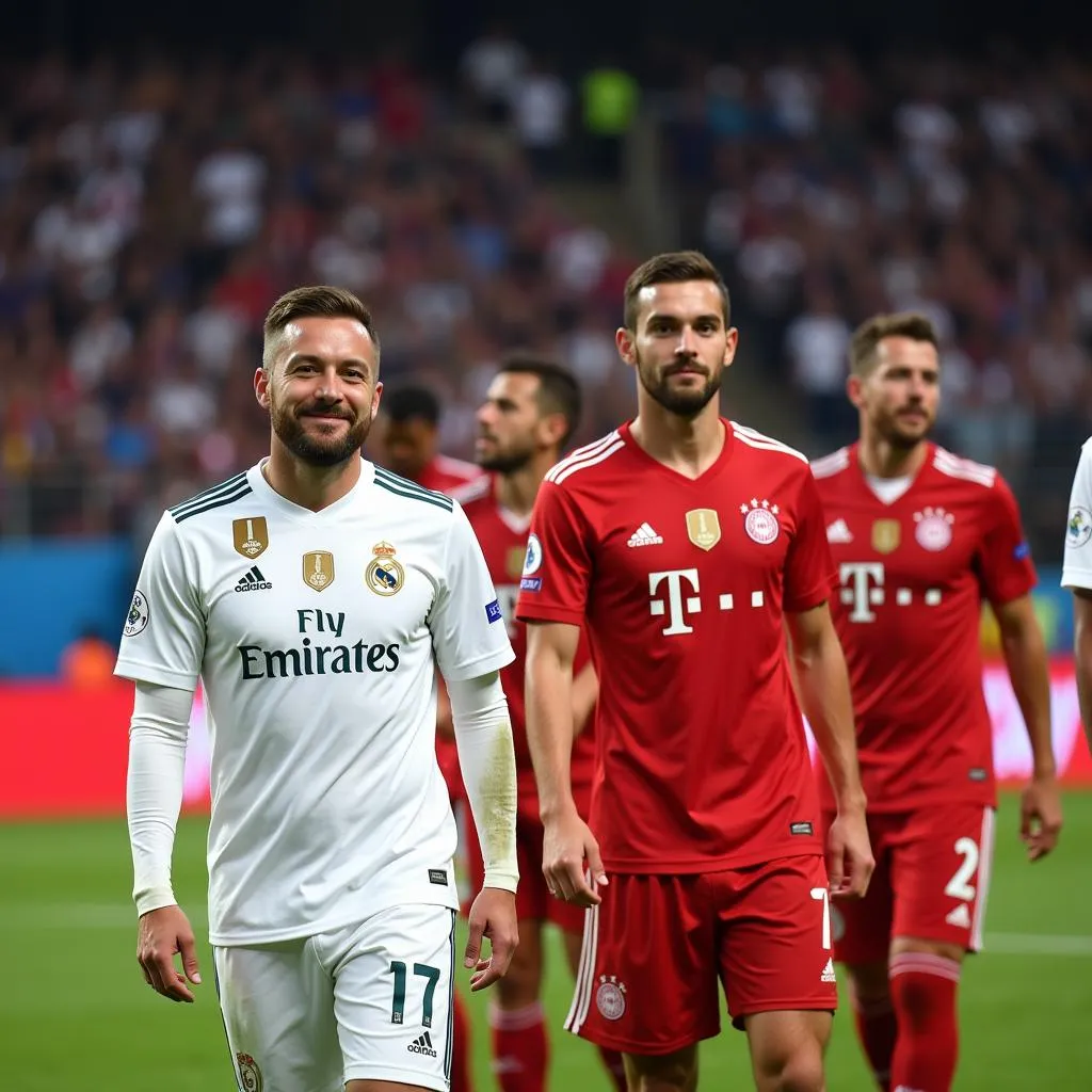 Đội hình Real Madrid vs Bayern Munich