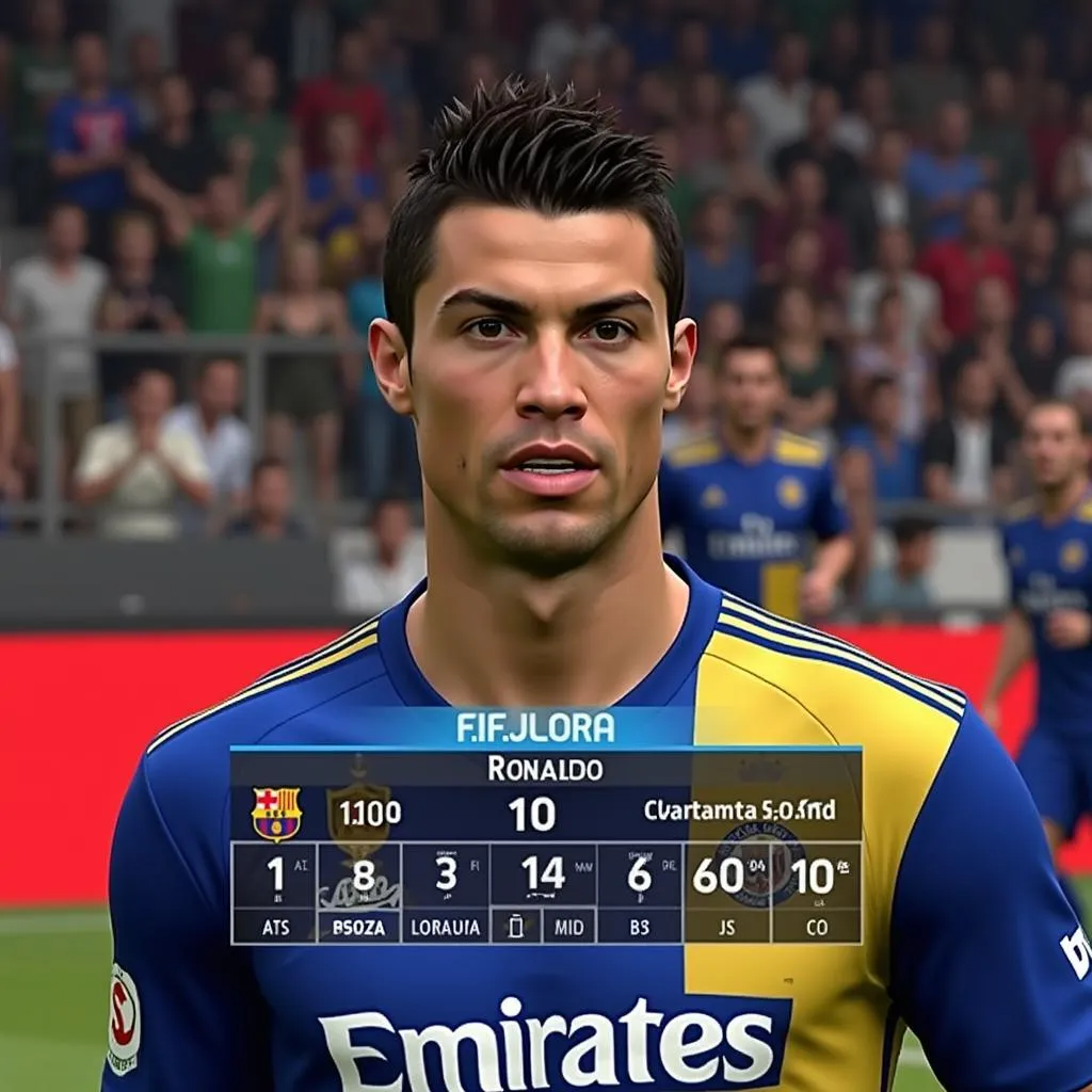 Cristiano Ronaldo FO4 chỉ số