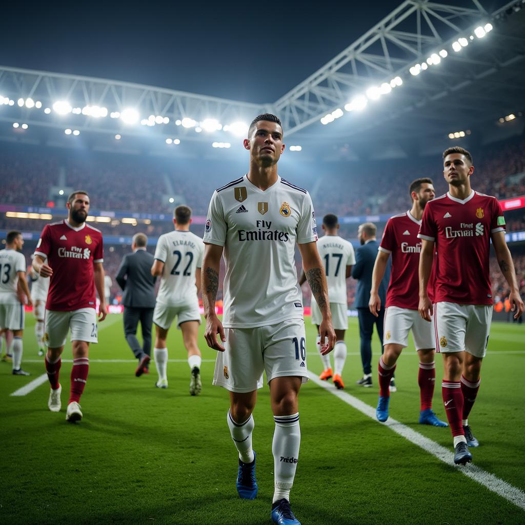 Ronaldo và đồng đội