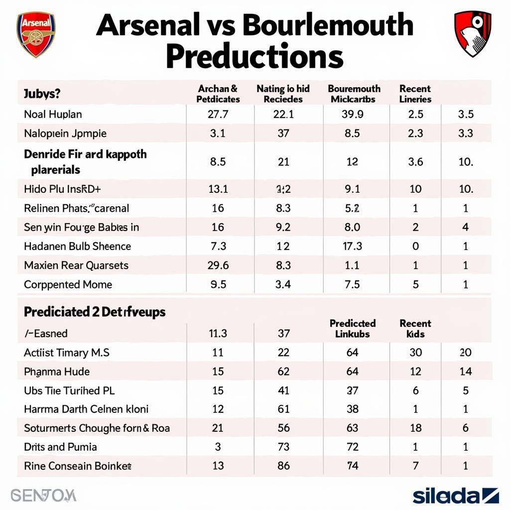 Soi kèo Arsenal vs Bournemouth