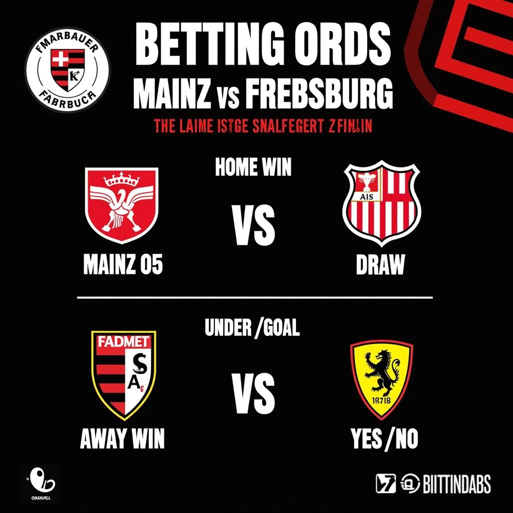 Soi kèo trận đấu Mainz 05 vs Freiburg