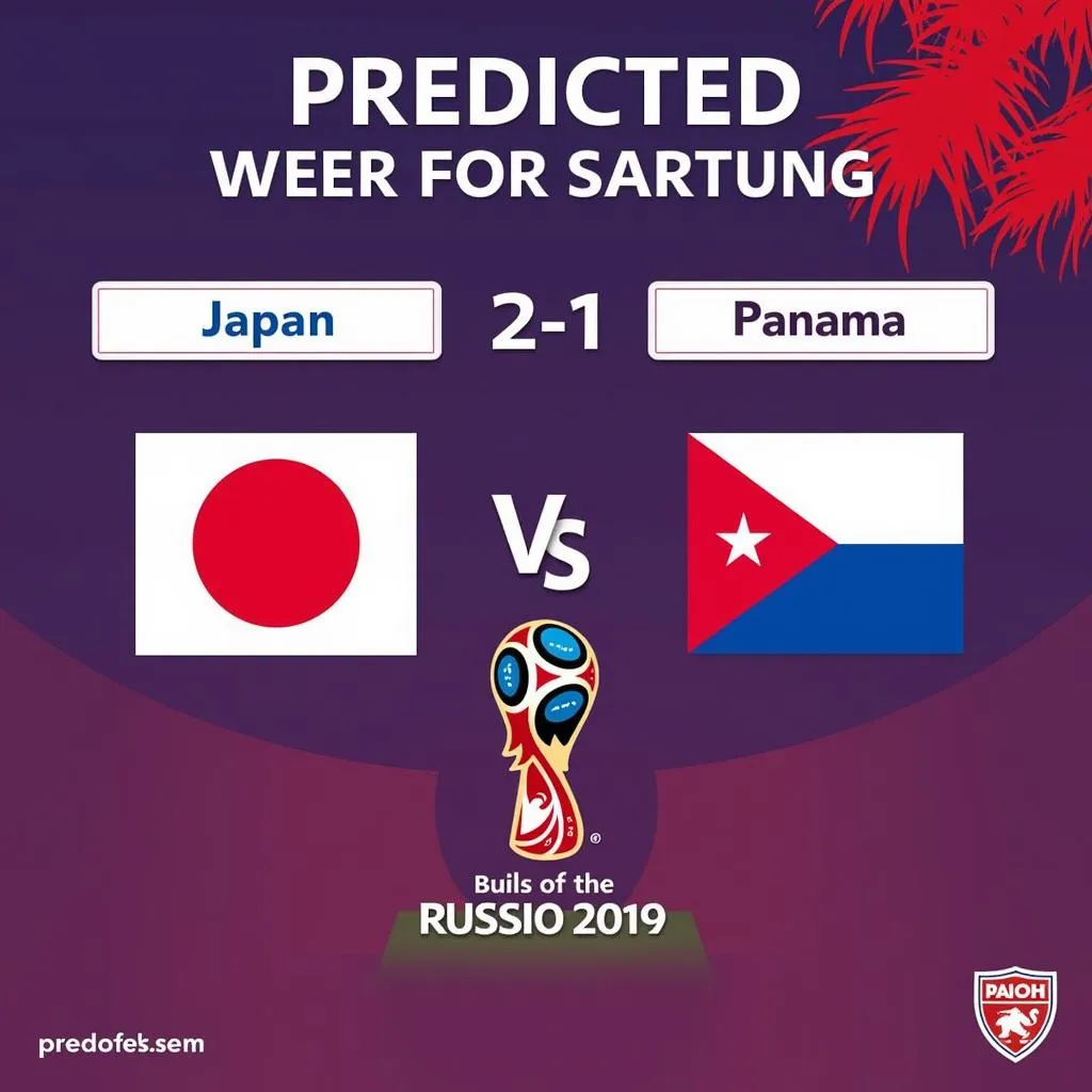 Japan vs Panama: Predicted Scoreline