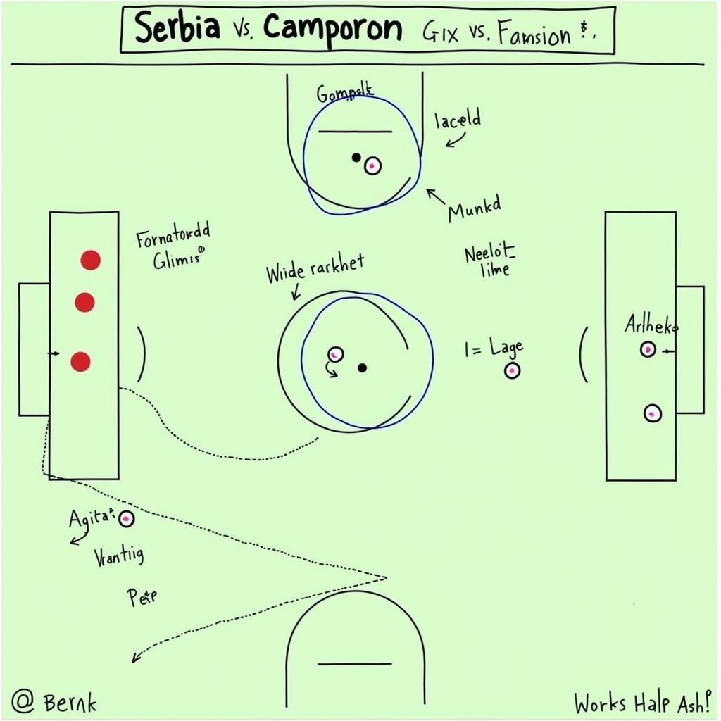 Serbia vs Cameroon tactical analysis