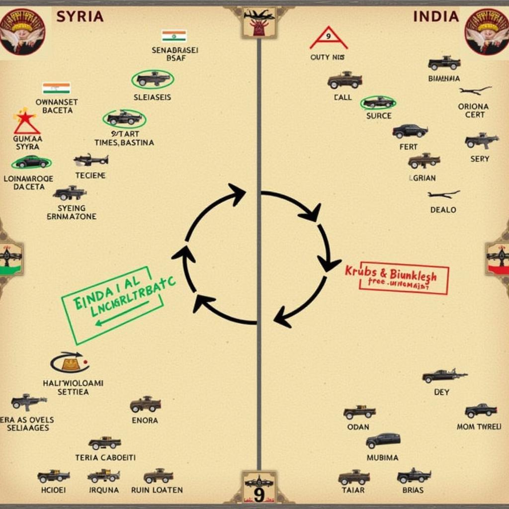 Tactical Analysis Syria vs India