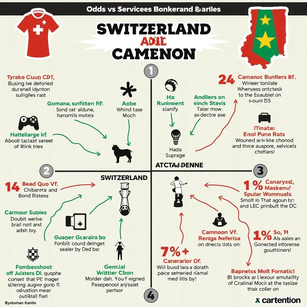 Biểu đồ soi kèo Thụy Sĩ vs Cameroon