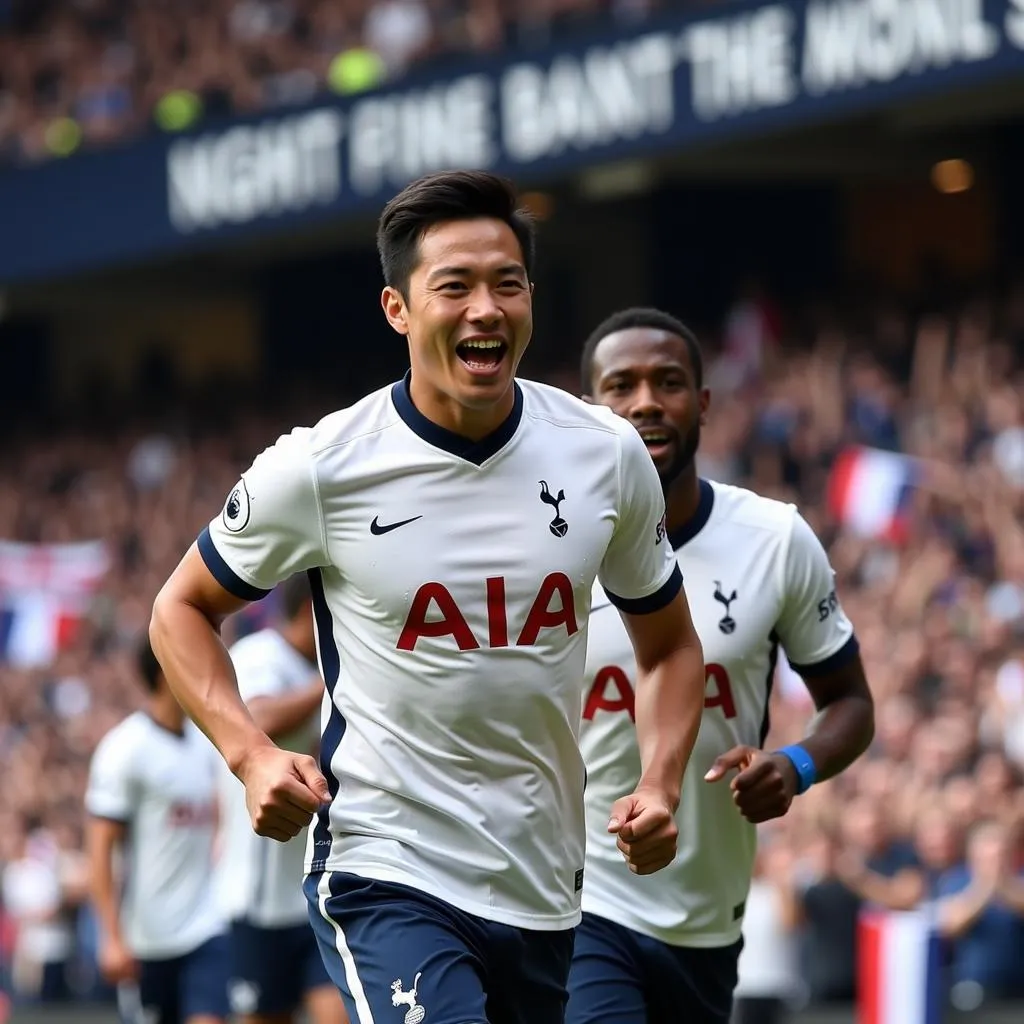 Son Heung-min dẫn dắt hàng công Tottenham