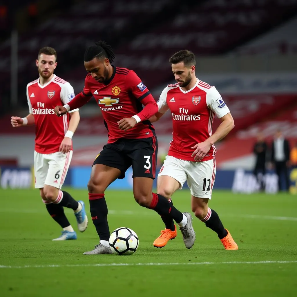 Tiền vệ MU vs Arsenal: Cuộc chiến cân não