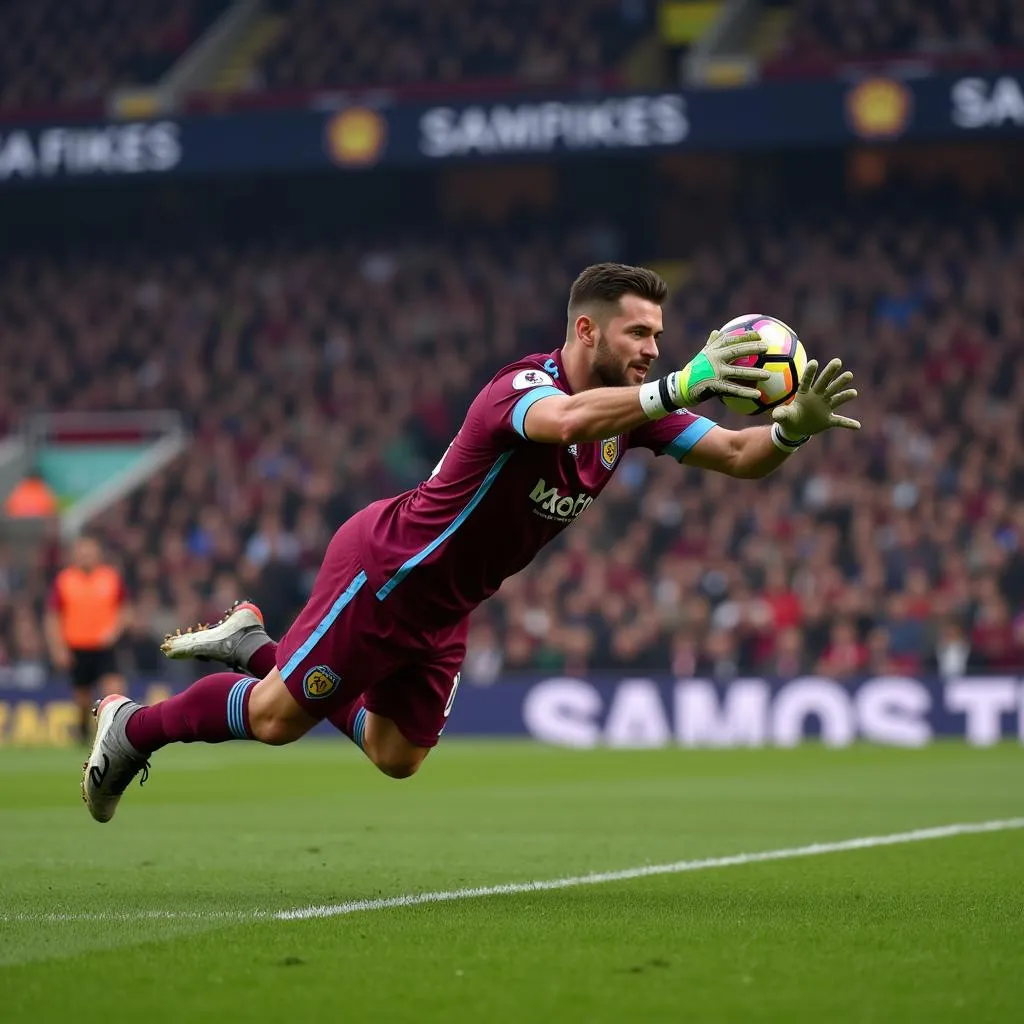 Tom Heaton cản phá trong FIFA 19