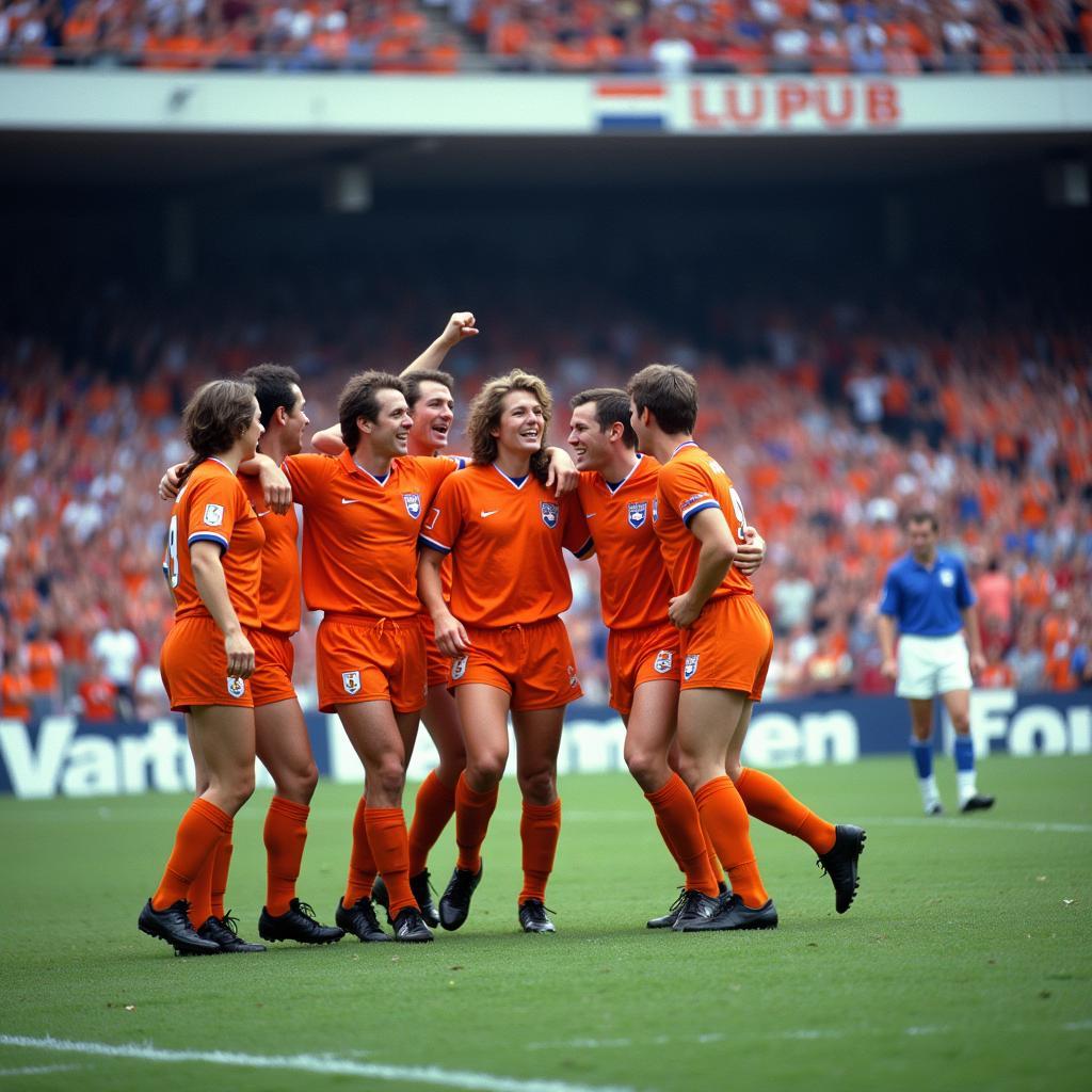 Marco van Basten vô địch EURO 1988