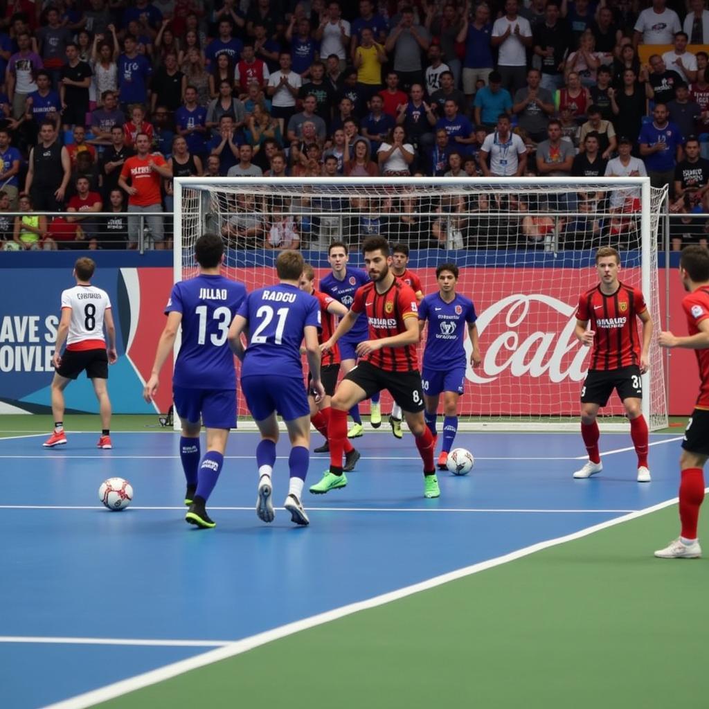 Vòng bảng Futsal World Cup 2021 sôi động với những trận cầu nảy lửa