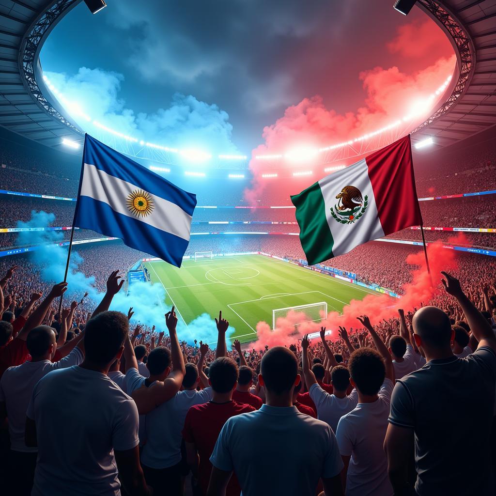 Dự đoán tỷ số Argentina vs Mexico: Cuộc đối đầu kịch tính