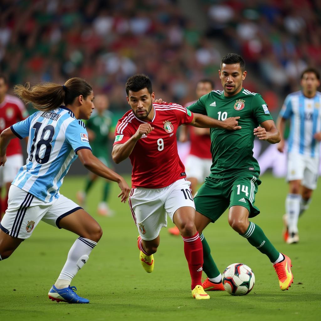 Dự đoán tỷ số Argentina vs Mexico: Mexico phòng ngự