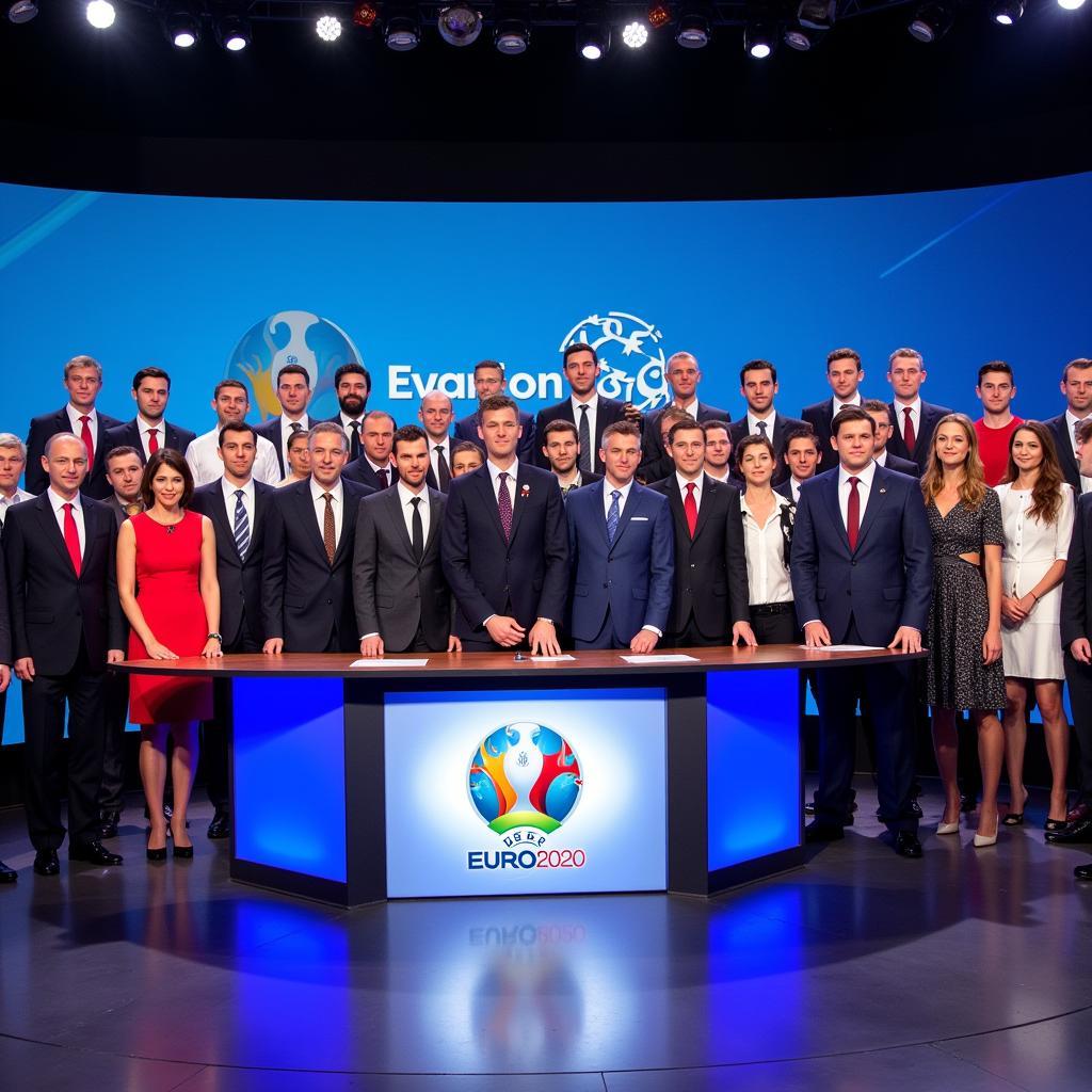 Lễ bốc thăm Euro 2020 đầy kịch tính