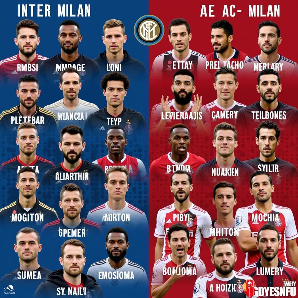 Nhận định Inter Milan vs AC Milan: Cầu thủ nổi bật