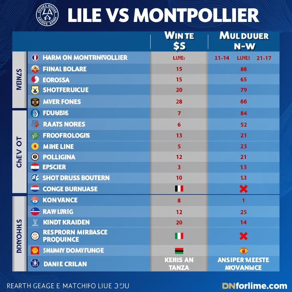 Nhận định phong độ Lille vs Montpellier trước trận đấu