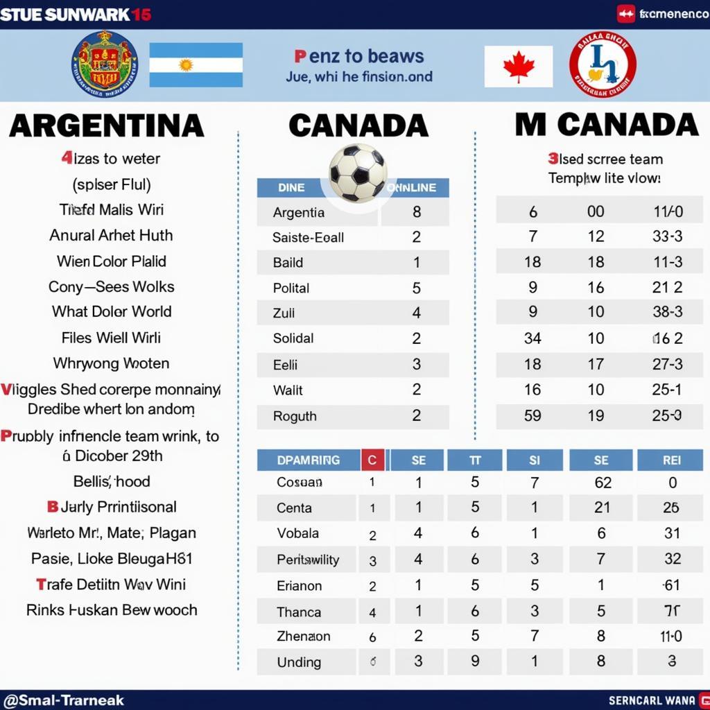 Soi kèo Argentina Canada: Dự đoán kết quả