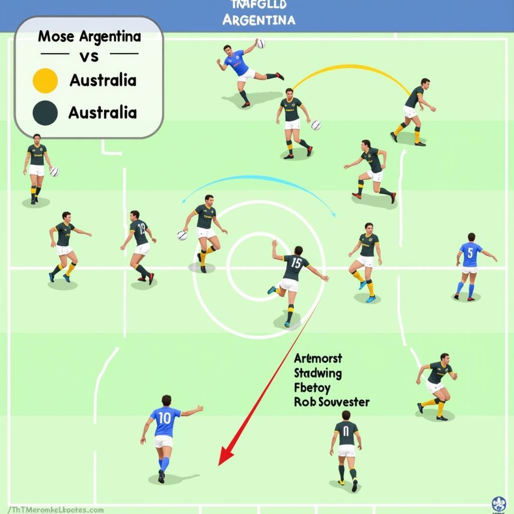 Soi kèo Argentina Úc: Chiến thuật