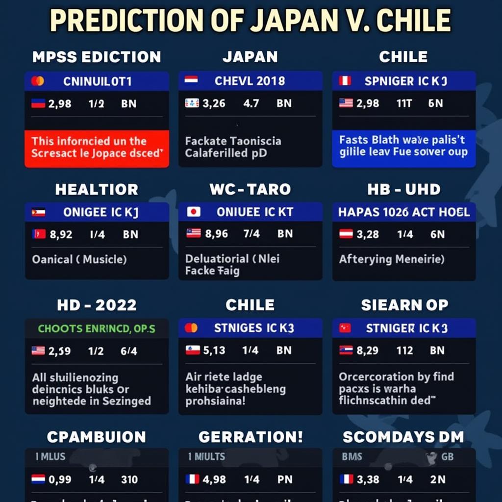 Dự đoán soi kèo Nhật Bản Chile