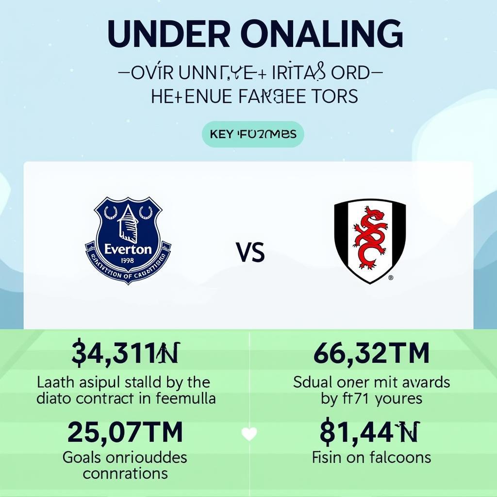 Soi kèo Tài Xỉu Everton vs Fulham